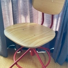 【極美品】イケア IKEA KULLABERG 木製チェア スツール KULLABERG クッラベリ 回転チェア, パイン材, ブラック - IKEA
