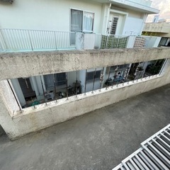【コンクリ手摺撤去→アルミ製手摺設置工事】 - 宜野湾市