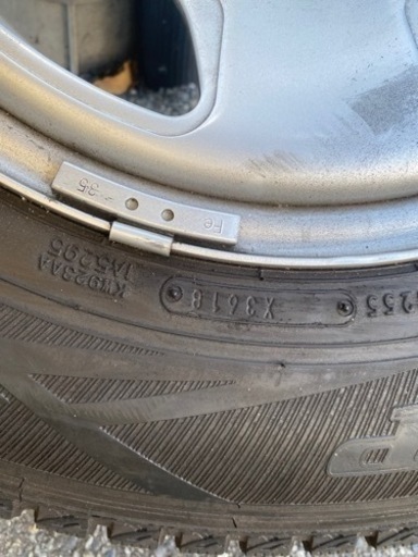 バン用　195/80R15スタッドレスホイール4本セット＋1本セット