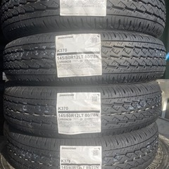 2024年 夏タイヤ新品 BS 145/80R12 LT 80/...