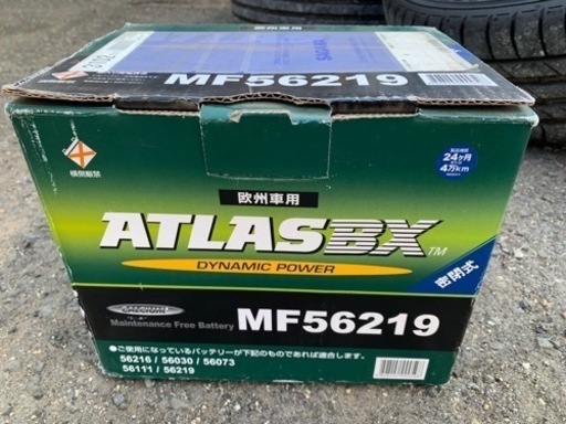 欧州バッテリー　MF56219   未使用品