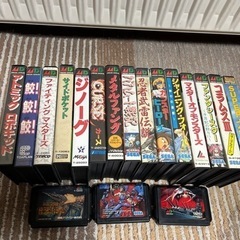 ☆個人出品☆メガドライブ ソフト18本