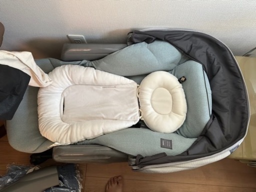 美品✨コンビ ホワイトレーベル ネムリラ AUTO SWING BEDi Long スリープシェル EG