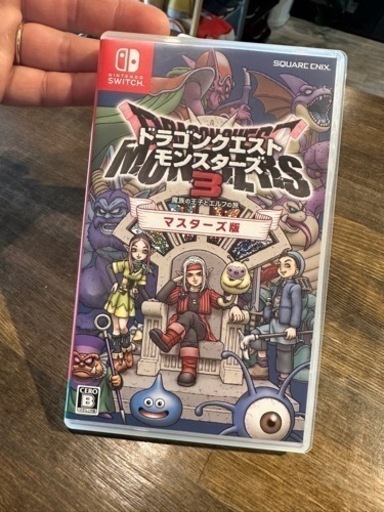 ドラゴンクエストモンスターズ3 マスターズ版　美品