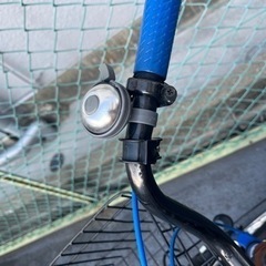 自転車　青の画像