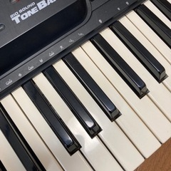 【売約済】電子ピアノ CASIO CT-625 キーボードスタンド付き　初心者、子供向けの画像