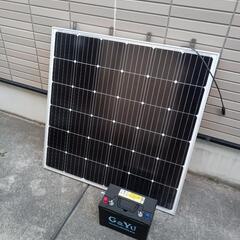 受け渡し完了。蓄電　ソーラーシステム　コンバータ