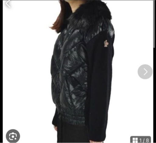 モンクレール レディース　ダウンニットブラック 黒  MONCLER