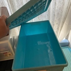 【無料・あげます】衣装ケース　3段タイプ×2、1段タイプ×1 の画像