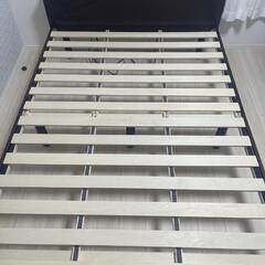【受付終了】すのこベッド(組み立て式)　ダブルサイズ