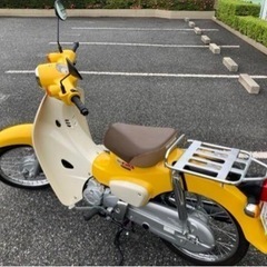 【極上】HONDA スーパーカブ50 黄色　2020年式　原付の画像