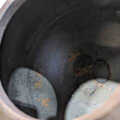 愛品倶楽部柏店】宝積正一 茶道 尻張釜 炉釜