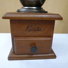 カリタ コーヒーミル 手挽き ミニミル 幅10センチ インテリア アンティーク雑貨 Kalita 札幌 北20条店の画像