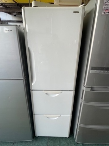【リサイクルサービス八光】2009年製　日立  R-S30YMV-W 冷蔵庫（300L・右開き） クリアホワイト