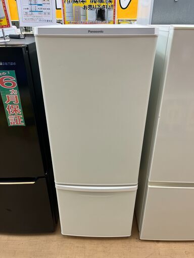 パナソニック　168L冷蔵庫　NR-B17DW-W　2021年製