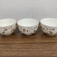 【差し上げます】 雅山窯　湯呑　和食器　茶器　煎茶器　3客