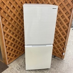 愛品館江戸川店】SHARP 152L 2ドア 冷蔵庫 （2021年製） ID:143-016160-