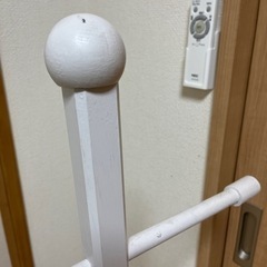 ハンガーラック　ホワイトの画像