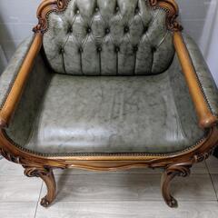 イタリア製 アンティークチェア アームチェア ヴィンテージ