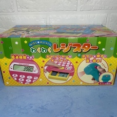 🍦新品未開封🍦わくわくレジスター　ピンク　KIDS⭐︎MARKETの画像