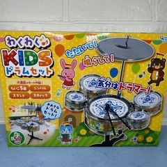 購入者決定🙇‍♀️🍦新品未開封🍦わくわく♪KIDSドラムセット　...