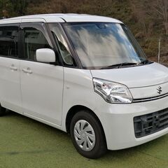 ★【スペーシア車椅子移動車 ・レーダーブレーキサポート装着車】スマートキー2本・ナビ・TV・ETC・★の画像