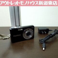 FUJIFILM FinePix J30 デジタルカメラ 1220万画素 ブラック 充電アダプター付き 簡易動作確認済 富士フィルム 札幌市 新道東店