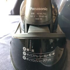 大人気　Panasonic コードレススチームアイロン Wヘッドベースの画像