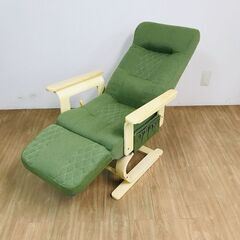 【新品】　超快適! オットマン付き　リクライニングチェア　【アウトレット】 の画像
