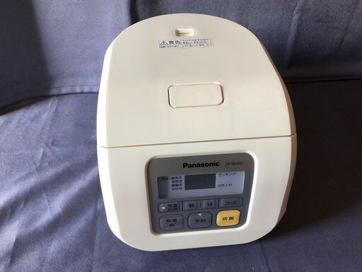 パナソニック 3合 炊飯器 マイコン式