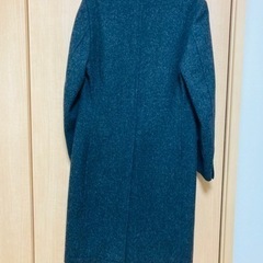 ATELIER SABメンズチェスターコート グレー ウール アトリエ・サブの画像