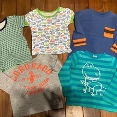 男の子トップス＆パンツ　12点まとめ売り　110cmの画像