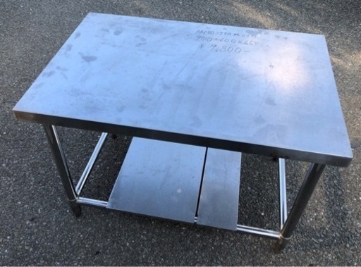 ⭐︎中古品　作業台　900×600×650mm  厨房用品⭐︎