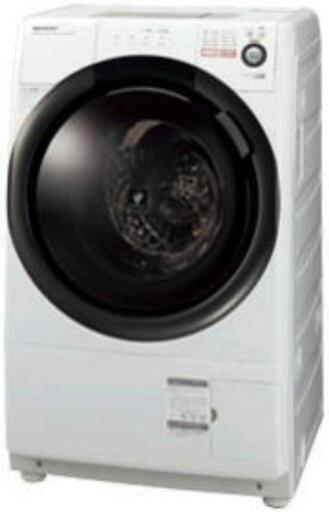 【23区内配送可能、江東区より出品】シャープドラム式洗濯機 ES-S60 ジャストサイズ2013年製【12月28日29日限定】