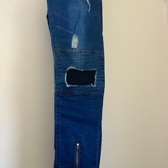🟡お値引き中👌新品未使用MEN'S ダメージクラッシュパンツ👖の画像