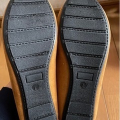 新品　パンプスベルベット調　Lの画像