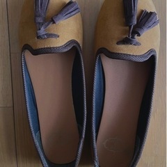 新品　パンプスベルベット調　L