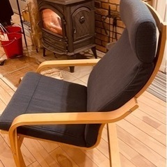 【終了】IKEA ポエング　2脚の画像