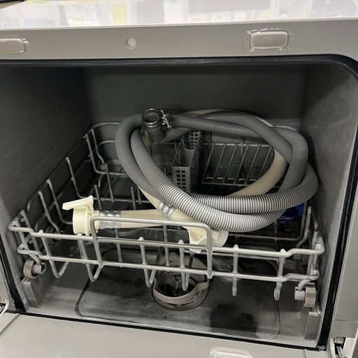 J3233 ★3ヶ月保証付★ Siroca シロカ PDW-5D  2WAY食器洗い乾燥機 [食洗機/工事不要/分岐水栓対応/液晶表示付き/タイマー搭載/360℃キレイウォッシュ] 動作確認・クリーニング済み