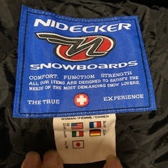 nidecker ニデッカー アウターの画像
