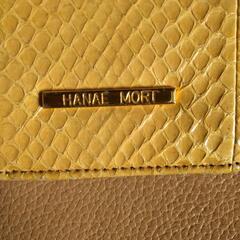 🌈緊急値下げ！ハナエモリ本蛇革バッグ🌈の画像