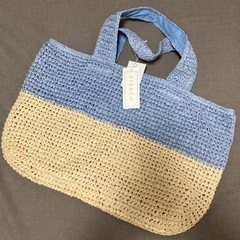 天然草素材トートバッグの画像