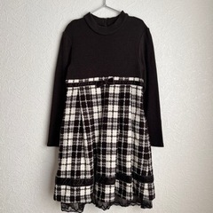 【美品】any FAM 140 ワンピース　お出かけ服