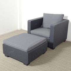 サルタ（salta 1-SEATER SOFA) ＆オットマン　セット