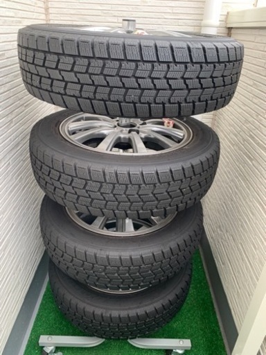 スタッドレスタイヤ　&ホイール　サイズ155/65R14