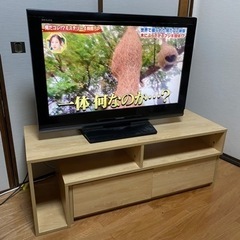 テレビとテレビボードのセット完売