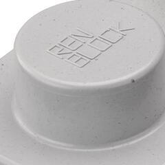 美品★レンブロックキッズ　３５個セット　ホワイト＆グレーの画像