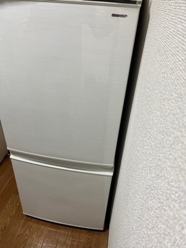 SHARP ノンフロン冷凍冷蔵庫　SJ-D14D-W 2018年製