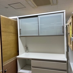 J3237 現行販売品 美品 ニトリ NITORI ポスティア120 食器棚 キッチン