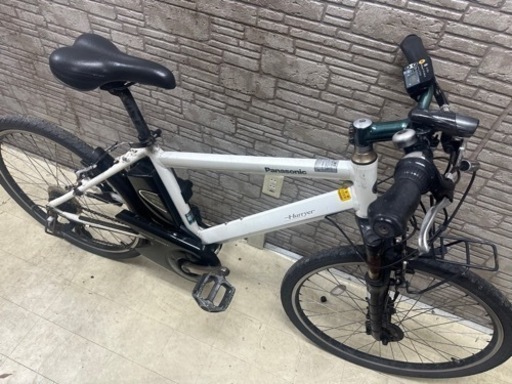 年末SALE??東京23区配達無料　新基準 Panasonic パナソニック　ハリヤ　8.9Ah 電動自転車☆中古☆パナ 1898